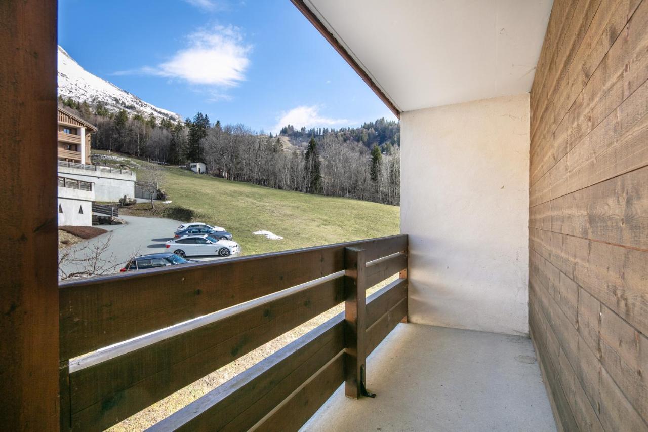 Appartement Le Cerf Des Alpages - Appt Cosy Pour 2 à La Giettaz Extérieur photo